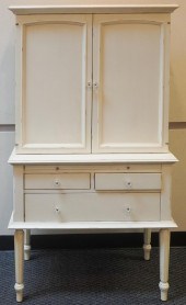 LOUIS XVI STYLE CREAM PAINTED