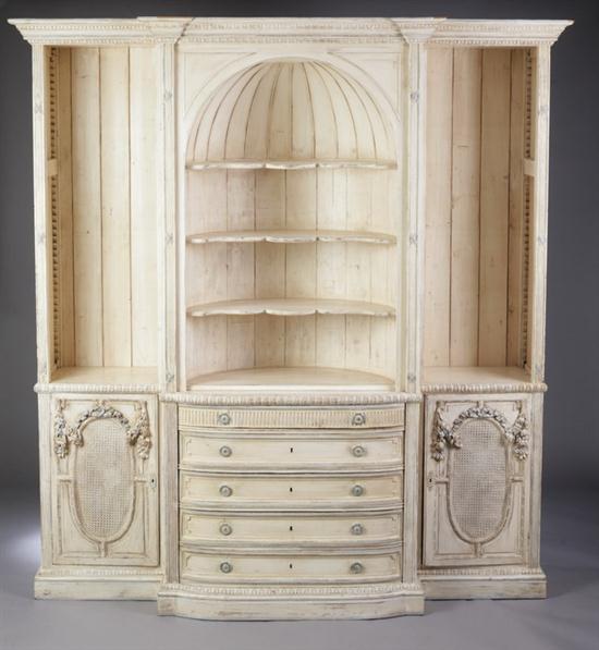 LOUIS XVI STYLE CREAM-PAINTED