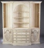 LOUIS XVI STYLE CREAM-PAINTED