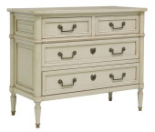 LOUIS XVI STYLE CREAM-PAINTED
