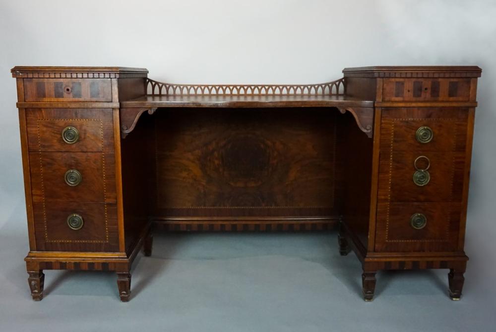 LOUIS XVI STYLE CROSSBANDED