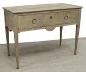 LOUIS XVI STYLE DISTRESSED GRE