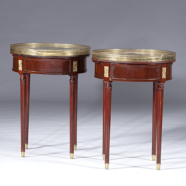 Louis XVI-style Drum Tables