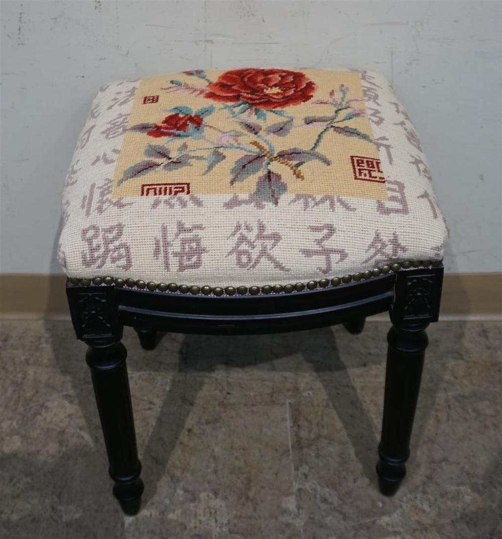 LOUIS XVI STYLE EBONIZED WOOD