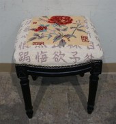 LOUIS XVI STYLE EBONIZED WOOD