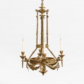 LOUIS XVI STYLE EIGHT-LIGHT BR