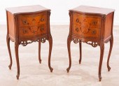 LOUIS XVI STYLE END TABLES PAI
