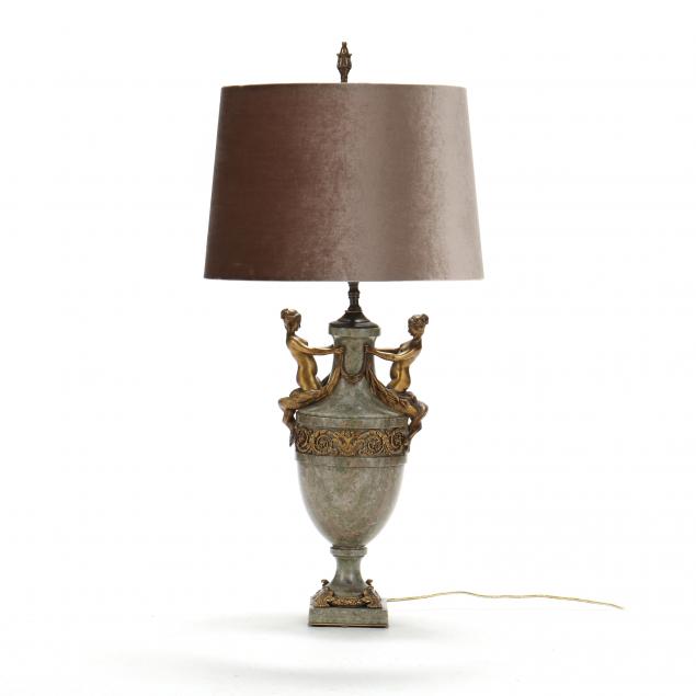 LOUIS XVI STYLE FIGURAL ORMOLU