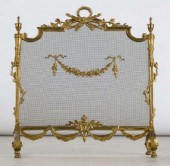 LOUIS XVI STYLE FIRESCREEN & C