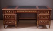 LOUIS XVI STYLE FLAT-TOP MAHOG