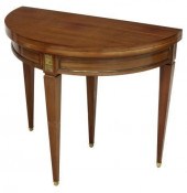 LOUIS XVI STYLE FLIP-TOP DEMIL