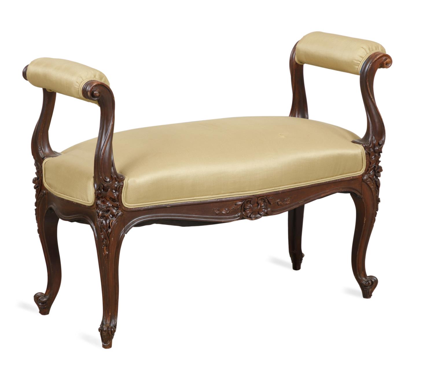 LOUIS XVI STYLE FLORAL CARVED