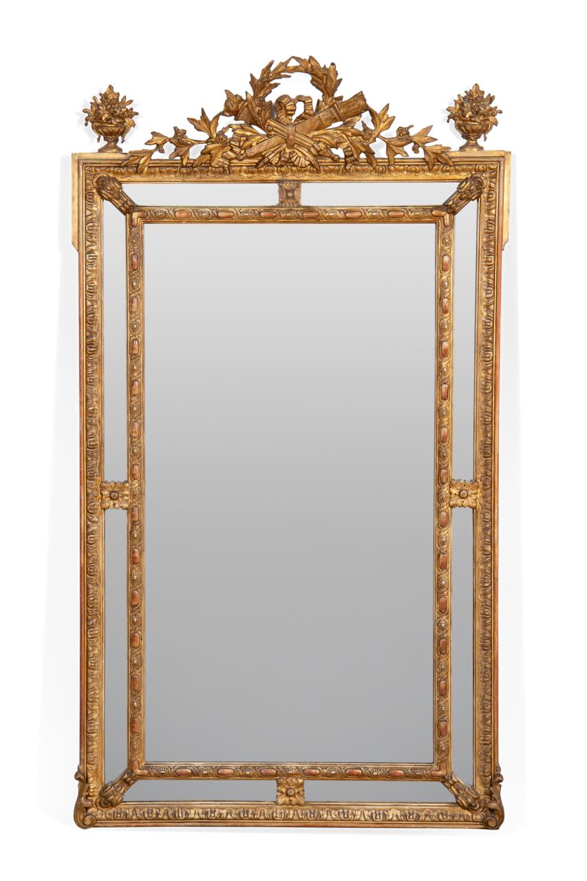 LOUIS XVI STYLE FOLIATE GILTWOOD