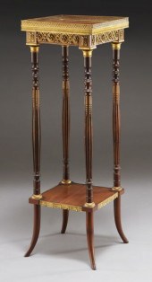 Louis XVI style four leg pedes