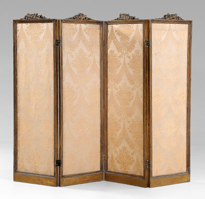 Louis XVI style four-panel room