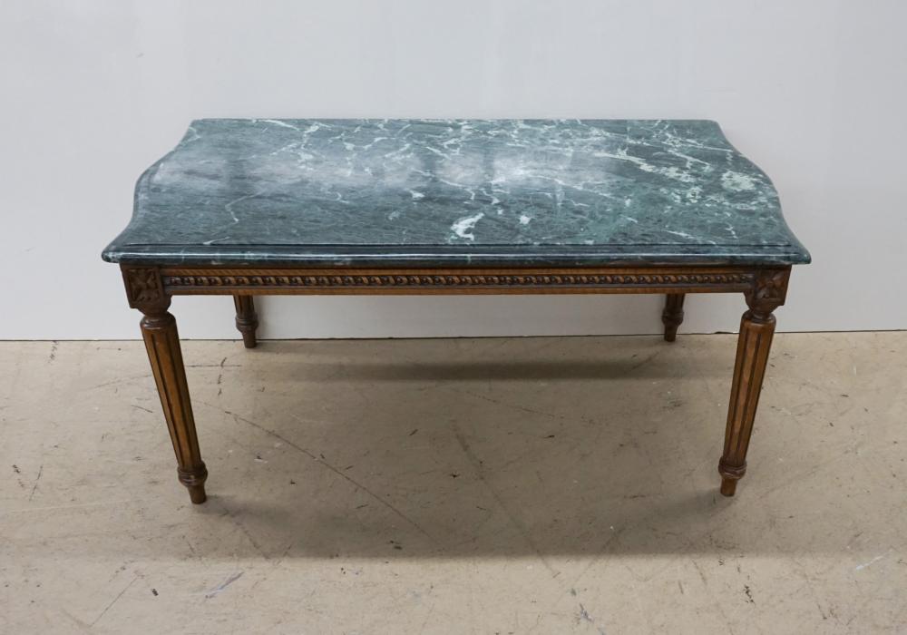 LOUIS XVI STYLE FRUITWOOD AND GREEN