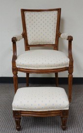 LOUIS XVI STYLE FRUITWOOD AND