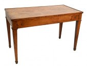 LOUIS XVI STYLE FRUITWOOD BACK