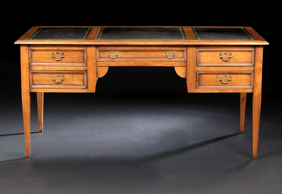 Louis XVI-Style Fruitwood Desk, 