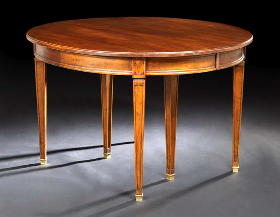 Louis XVI-Style Fruitwood Dining