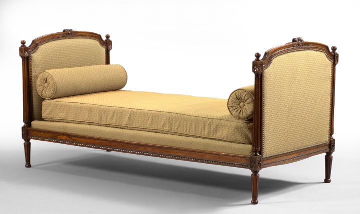 Louis XVI-Style Fruitwood Lit du