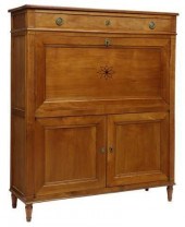 LOUIS XVI STYLE FRUITWOOD SECR