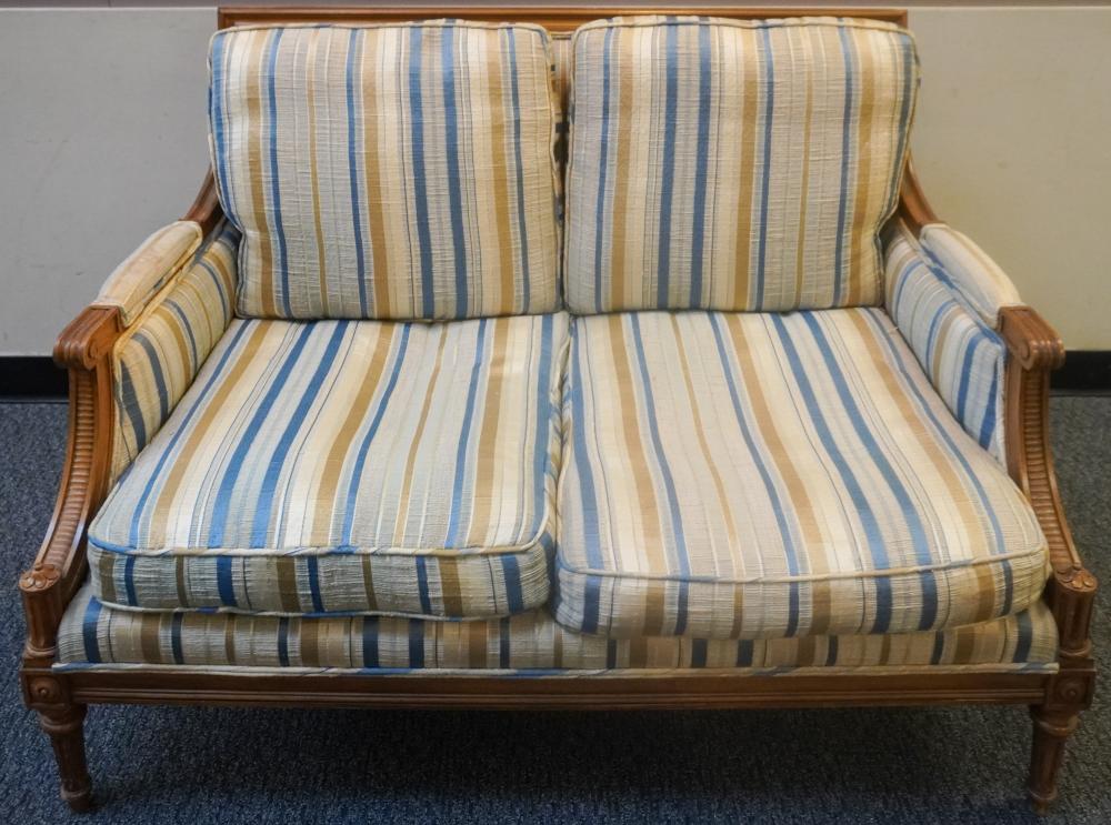 LOUIS XVI STYLE FRUITWOOD SETTEE L: