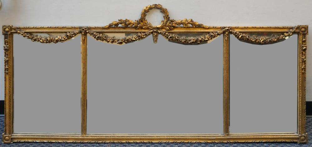 LOUIS XVI STYLE GILT AND GOLD