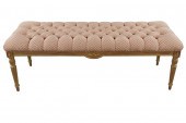 LOUIS XVI STYLE GILT BENCH20th