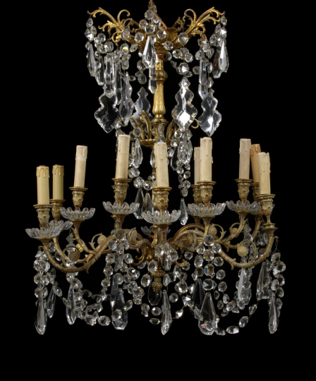 Louis XVI-Style Gilt-Brass and