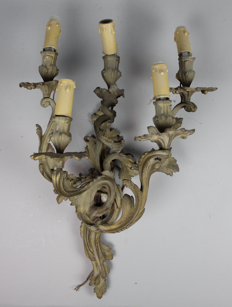 LOUIS XVI STYLE GILT BRONZE