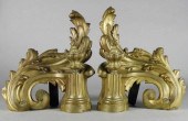 LOUIS XVI STYLE GILT BRONZE CH