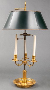 LOUIS XVI STYLE GILT BRONZE BO