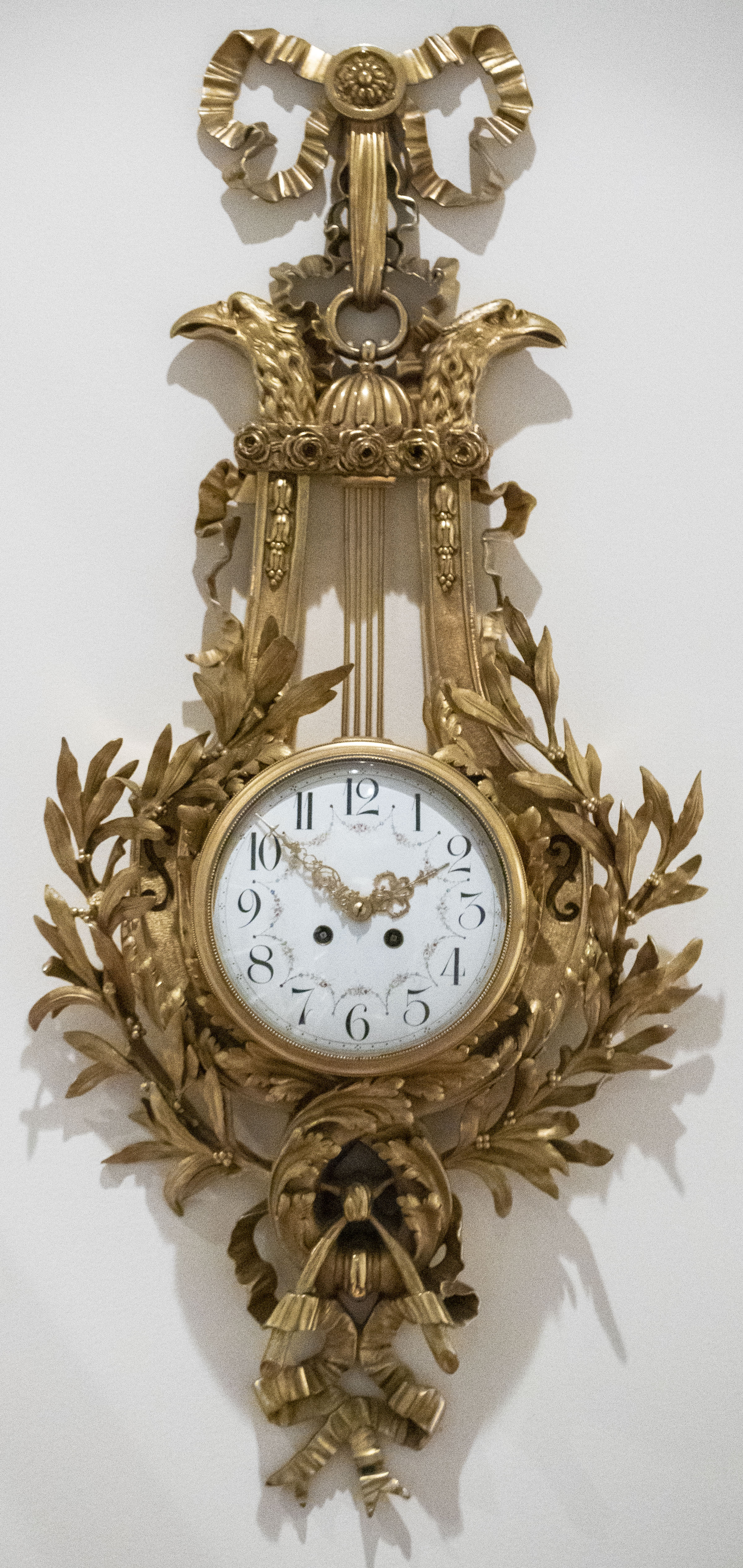 LOUIS XVI STYLE GILT BRONZE