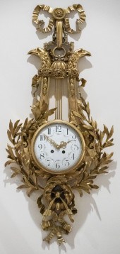 LOUIS XVI STYLE GILT BRONZE CA