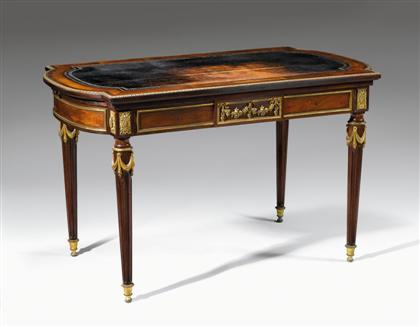Louis XVI style gilt bronze mounted