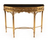 LOUIS XVI-STYLE GILT BRONZE CO