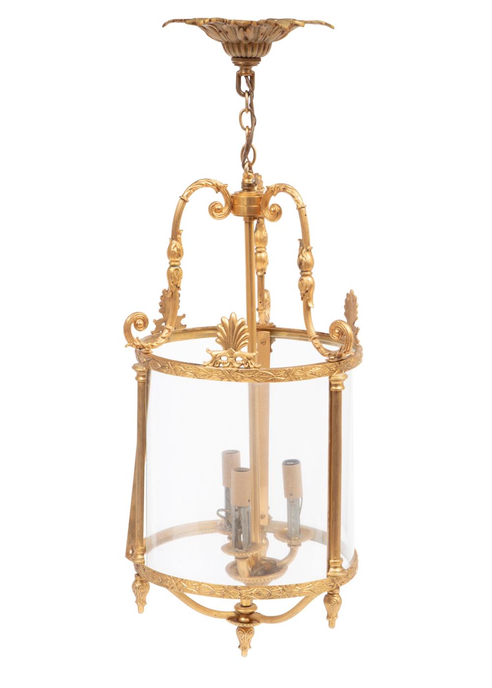 LOUIS XVI-STYLE GILT BRONZE HALL