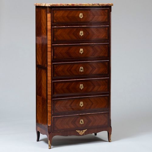 LOUIS XVI STYLE GILT-BRONZE MOUNTED