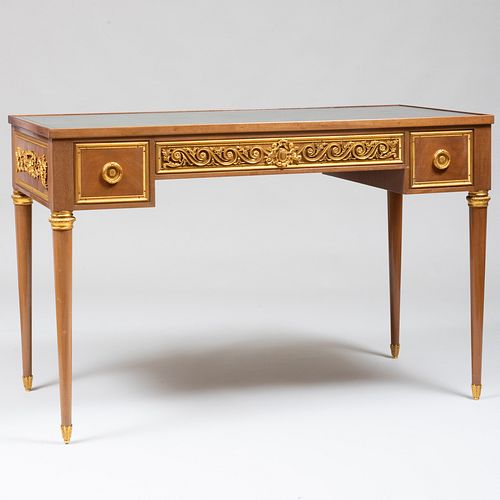 LOUIS XVI STYLE GILT-BRONZE-MOUNTED