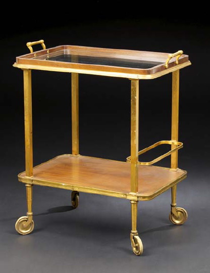 Louis XVI-Style Gilt-Bronze Serving
