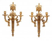 LOUIS XVI-STYLE GILT BRONZE TW