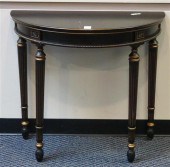 LOUIS XVI STYLE GILT DECORATED