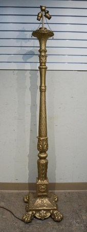 LOUIS XVI STYLE GILT DECORATED