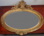 LOUIS XVI STYLE GILT GESSO MIR