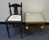 LOUIS XVI STYLE GILT GESSO WOO