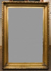 LOUIS XVI STYLE GILT GESSO MIR