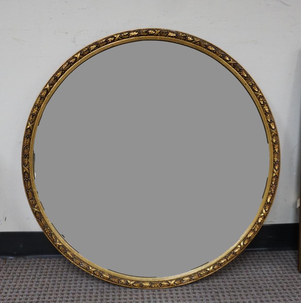 LOUIS XVI STYLE GILT GESSO ROUND