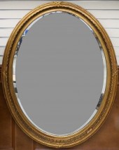 LOUIS XVI STYLE GILT GESSO MIR