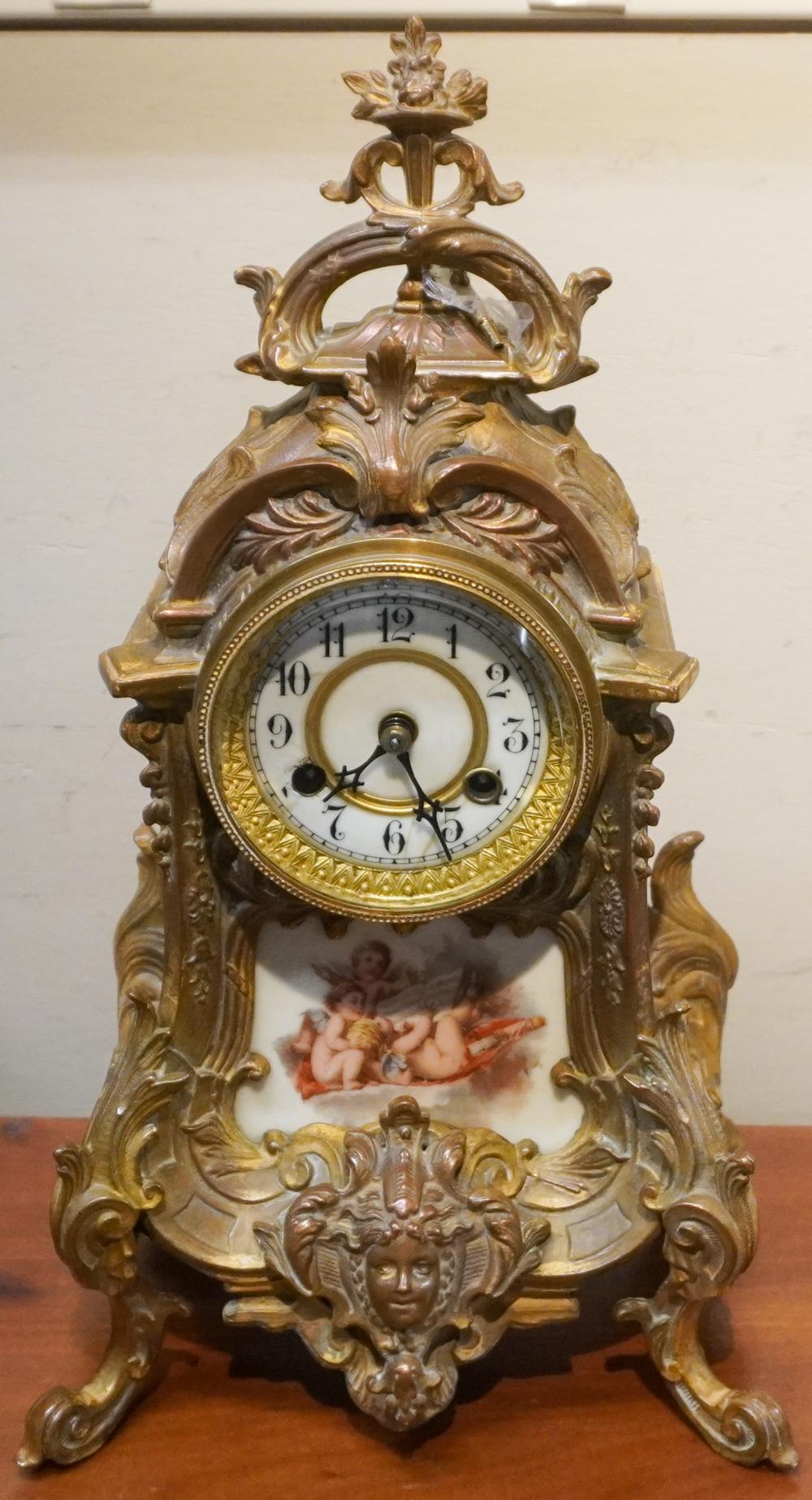 LOUIS XVI STYLE GILT METAL AND